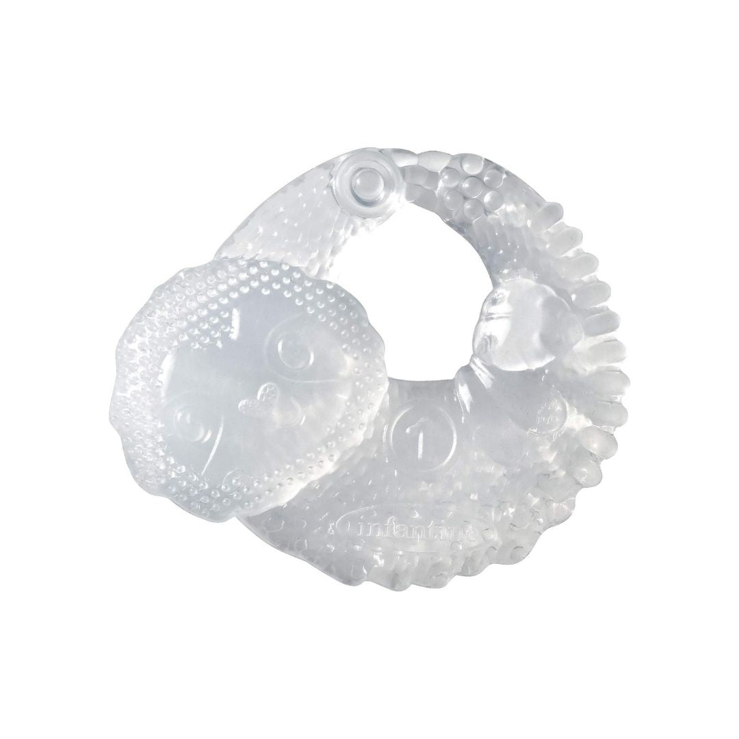Infantino Crystal Clear 3 Stage Teether Set Multicolor Age- Newborn & Above