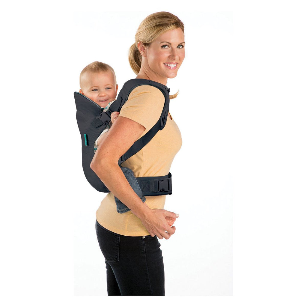 Infantino Flip Advanced 4-In-1 Convertible Baby Carrier Dark Grey Age- Newborn & Above