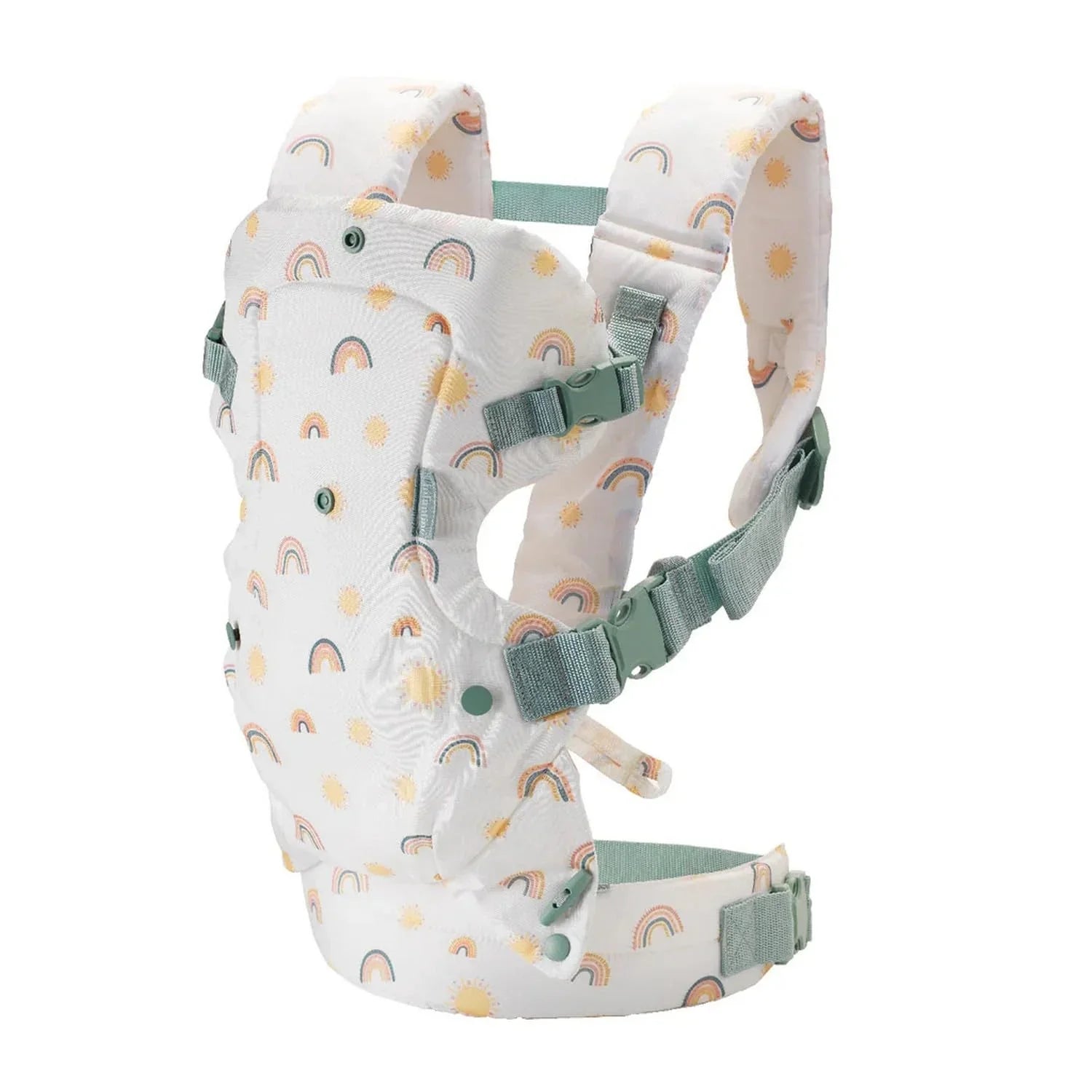 Infantino Flip Advanced 4-In-1 Convertible Baby Carrier Rainbow Age- Newborn & Above