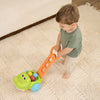 Infantino Gator Scoot N' Scoop Push Toy with 3 Colorful Balls Age- 12 Months & Above