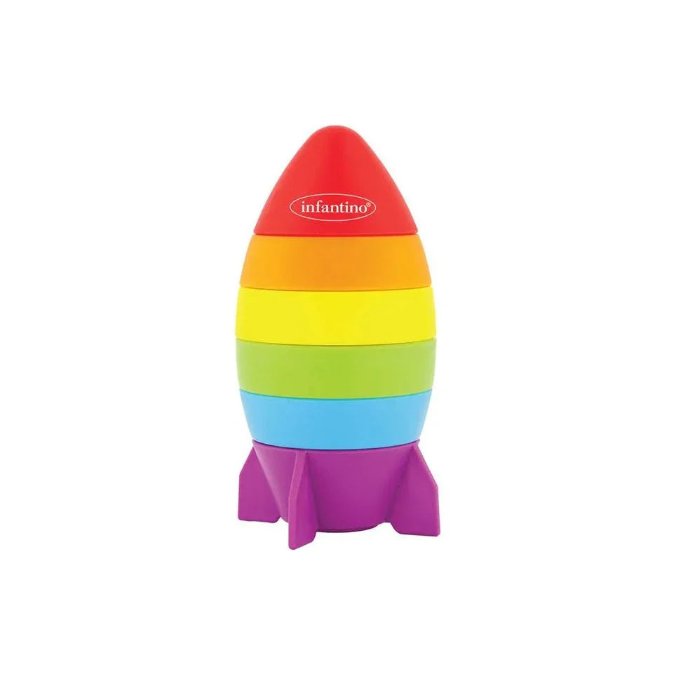 Infantino Imagination Magic Rocket Stacker Multicolor Age- 12 Months ...