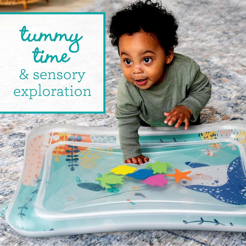 Infantino Jumbo Pat & Play Sea-Themed Mess-Free Water Playmat Age- 6 Months & Above