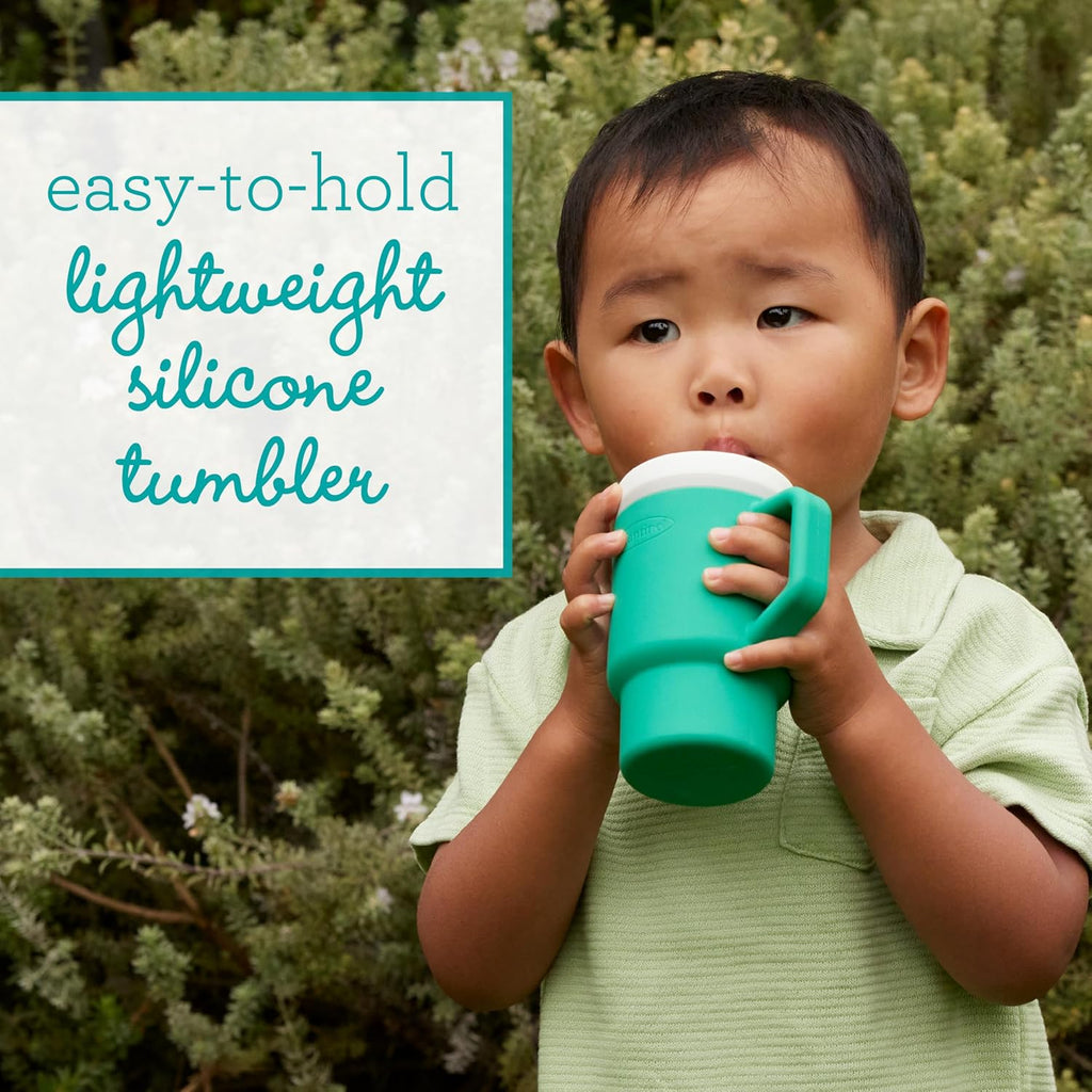 Infantino My 1st Tumbler – Adorable Miniature Tumbler with Leak-Resistant Sipper  Alpine Age- 6 Months & Above