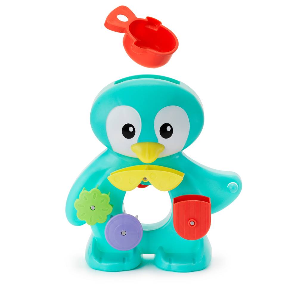 Infantino Tub-A-Penguin Bath Tim Toy Set Multicolor Age- 12 Months & Above