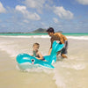 Intex Blue Whale Ride-On Inflatable Pool Float (168x140 cm) Age- 3 Years and Above