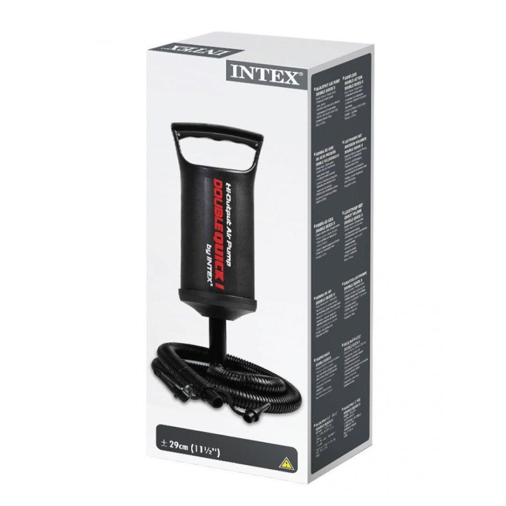 Intex Hi-Output Double Quick I Air Hand Pump Age- 3 Years & Above