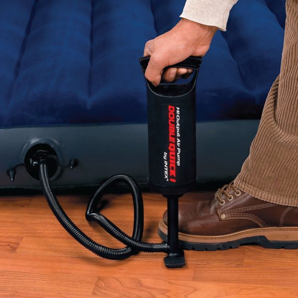 Intex Hi-Output Double Quick I Air Hand Pump Age- 3 Years & Above