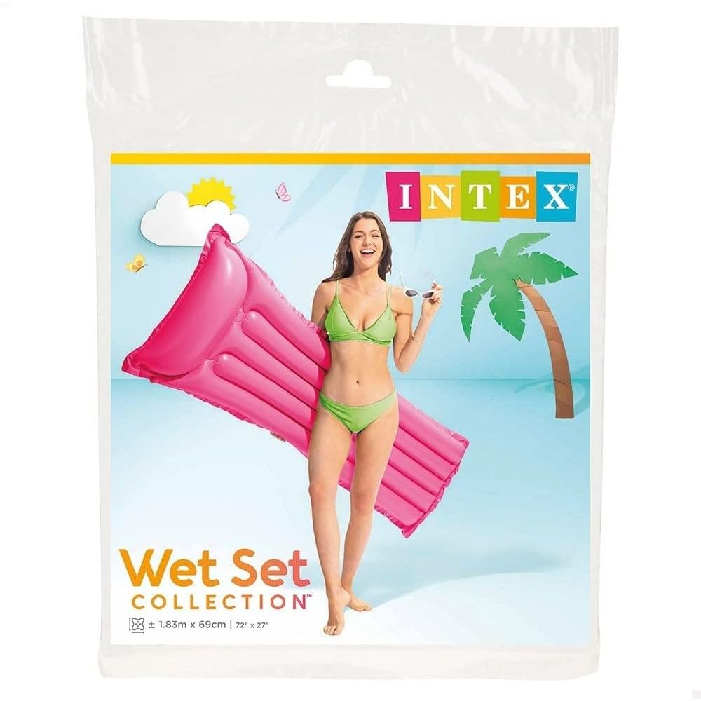 Intex Inflatable Lilo Lounger Pool Float (180Cm X 68Cm)