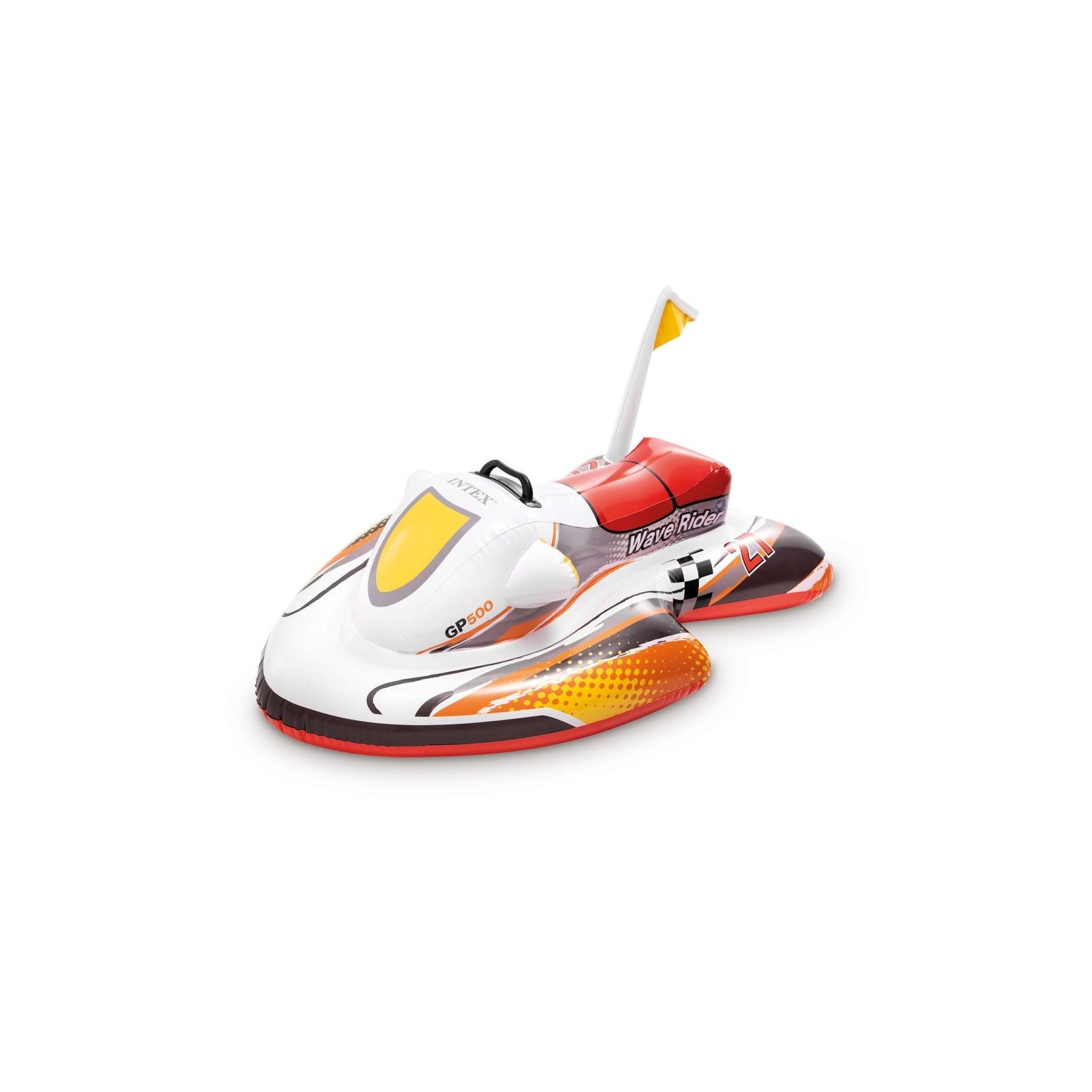 Intex Inflatable Ride On Jet Ski Pool Toy (116Cm) Age- 6 Years and Above