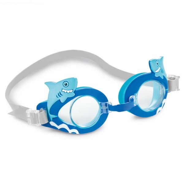 Intex Summer Fun Swimming Goggles - Child Age- 3 Years to 8 Years