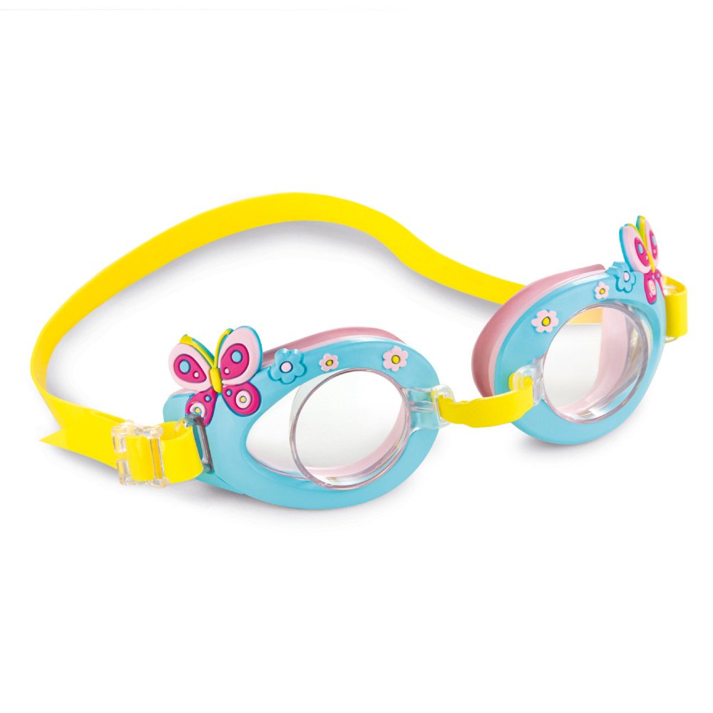 Intex Summer Fun Swimming Goggles - Child Age- 3 Years to 8 Years