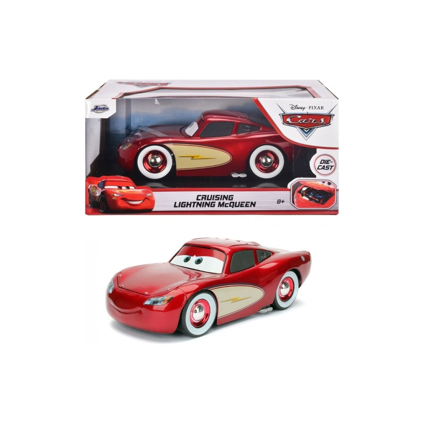 Jada Lightning Mcqueen Radiator Springs 1 24 Multicolor Age 3 Years Above Peekaboo