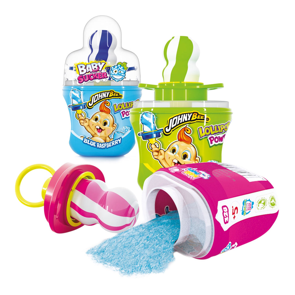 Johnny Bee Baby Sucker Pop Powder Candy 32G Age- 3 Years & Above