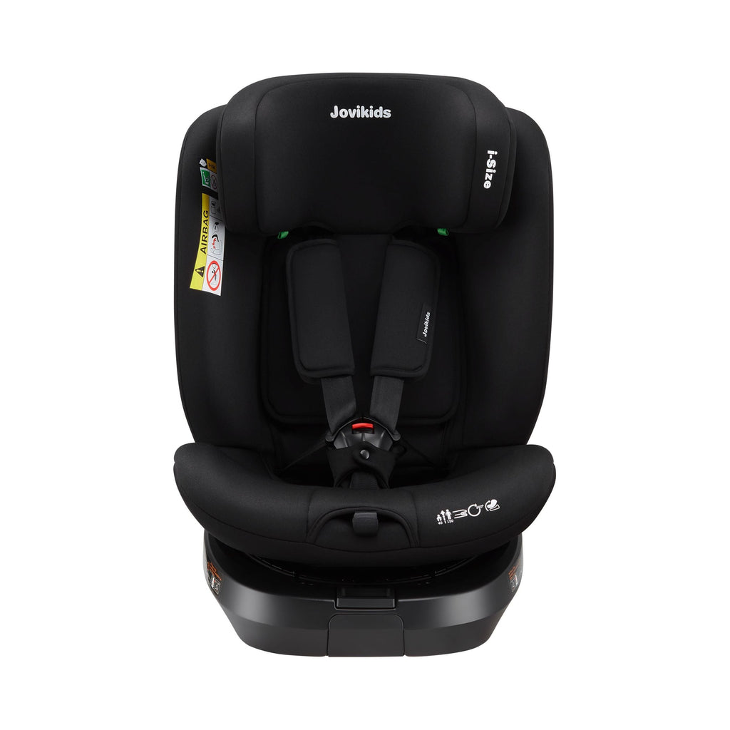 Jovikids ISOFIX Car Seat 360° for 40-150cm Kids Group 0+1/2/3 WDCS001 Black Age- Newborn to 12 Years