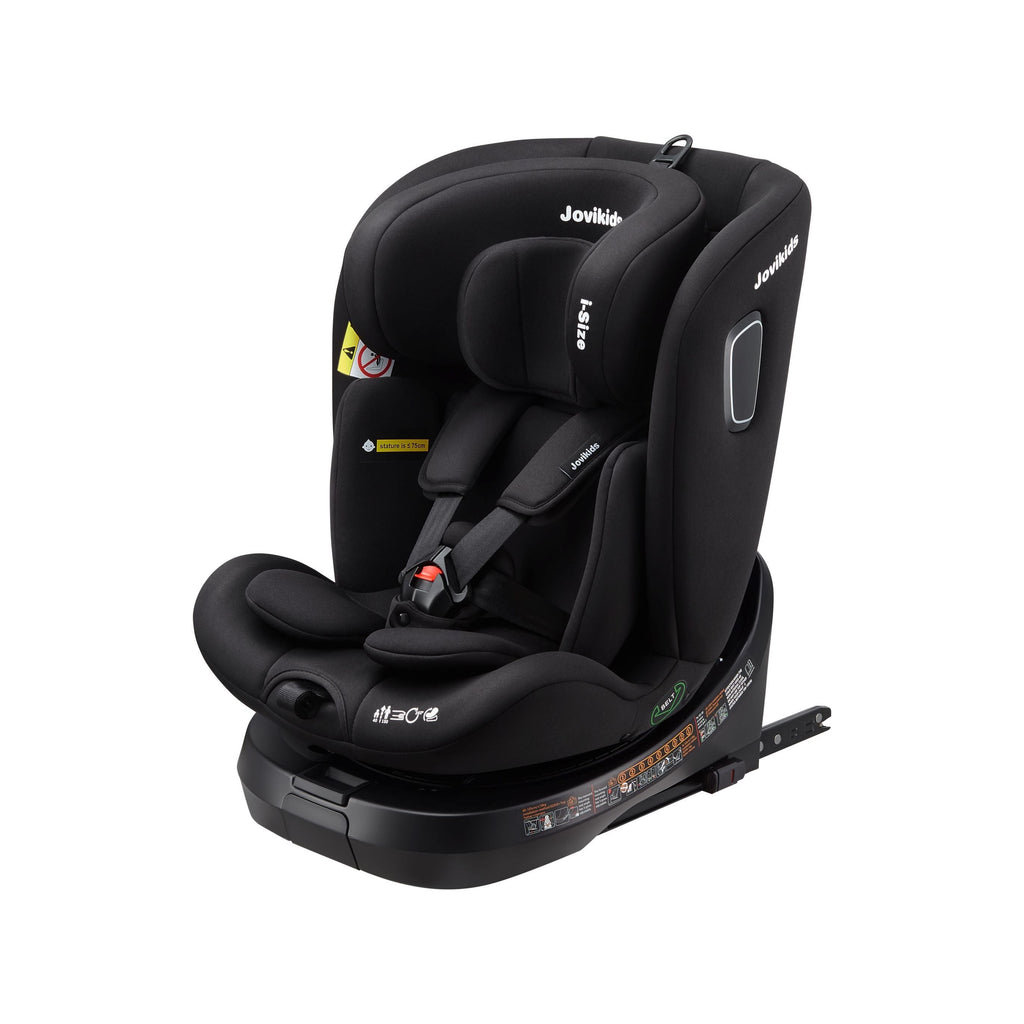 Jovikids ISOFIX Car Seat 360° for 40-150cm Kids Group 0+1/2/3 WDCS001 Black Age- Newborn to 12 Years