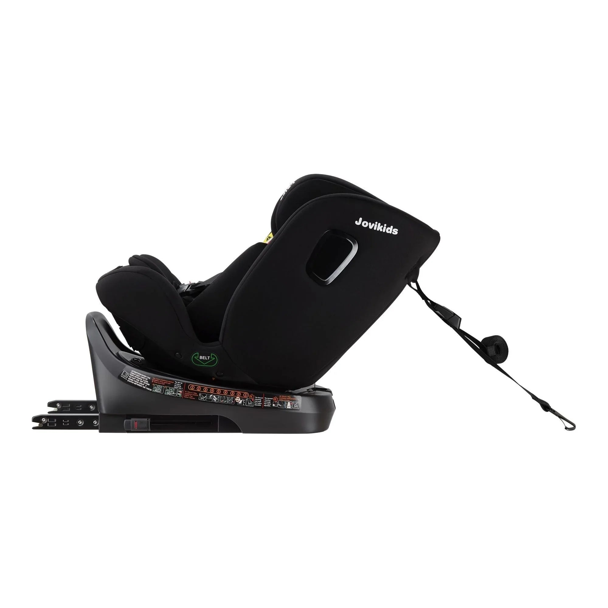 Jovikids ISOFIX Car Seat 360° for 40-150cm Kids Group 0+1/2/3 WDCS001 Black Age- Newborn to 12 Years