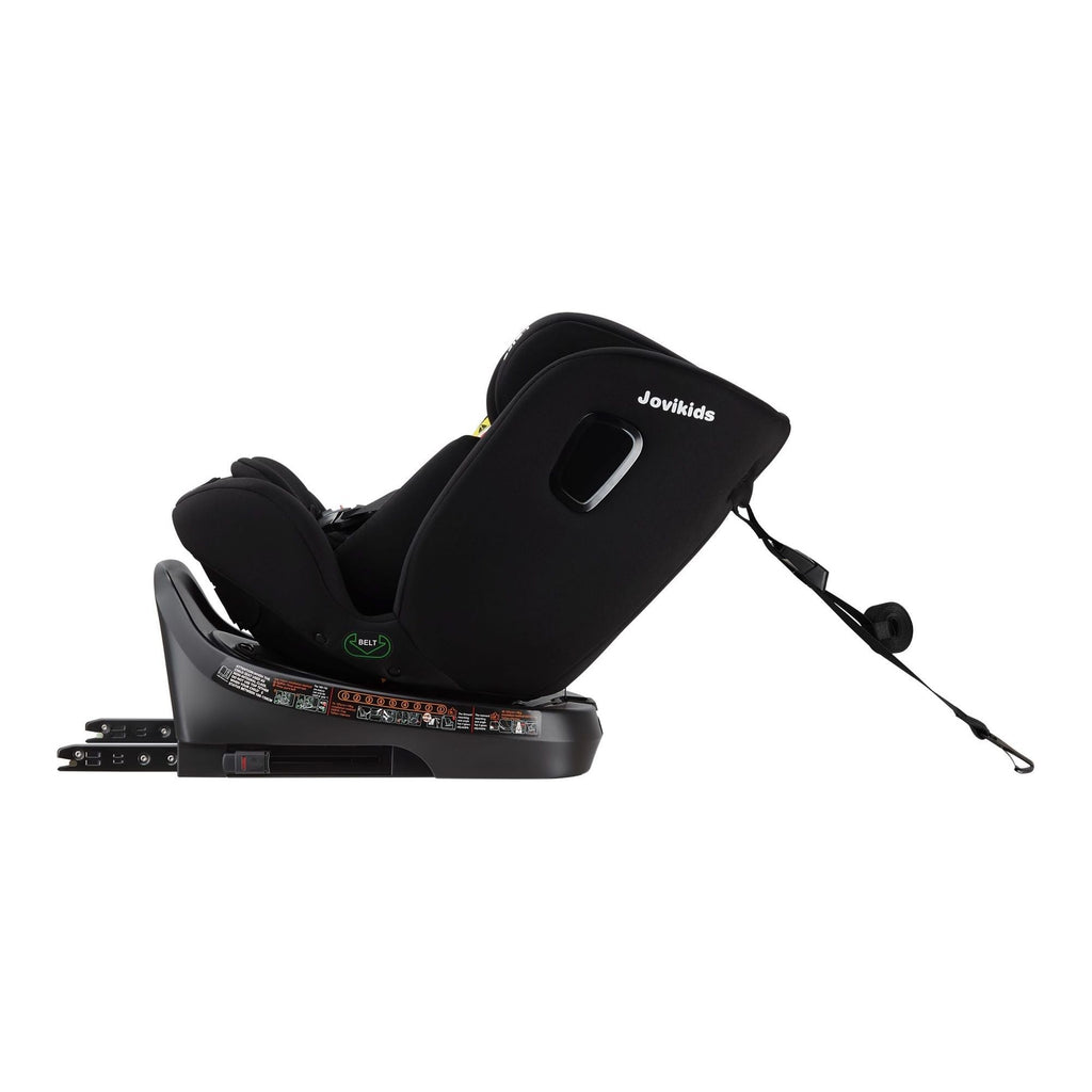 Jovikids ISOFIX Car Seat 360° for 40-150cm Kids Group 0+1/2/3 WDCS001 Black Age- Newborn to 12 Years
