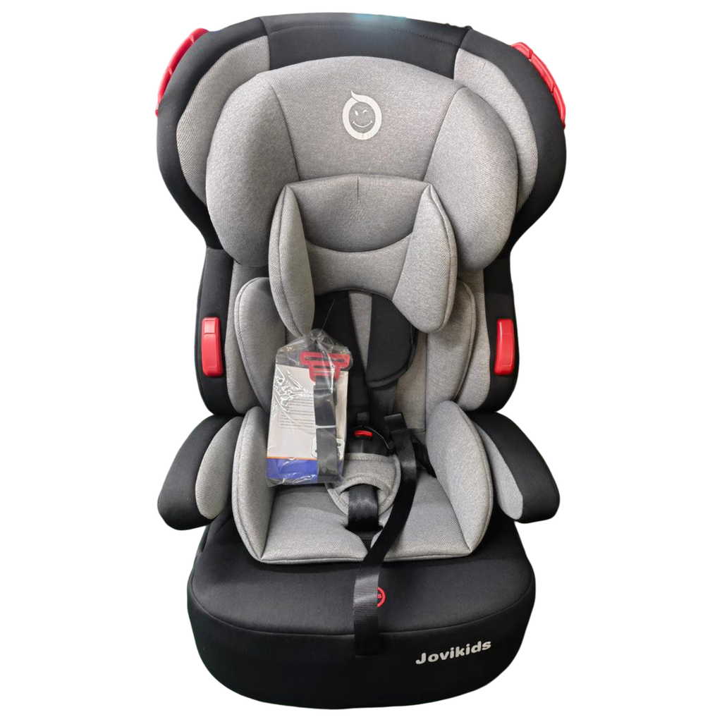 Jovikids Safe Toddler & Kids Car Seat, Group 1/2/3 (9-36 kg) PG05-P Black Age- 12 Months to 12 Years