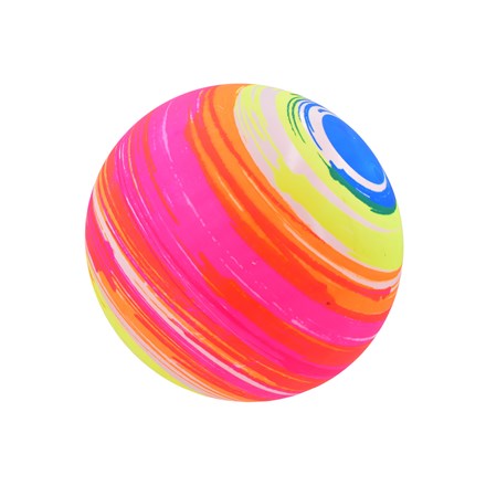 Kandy Toys Hot Colour Ring Inflatable Football 9-Inch 80g Age- 3 Years & Above