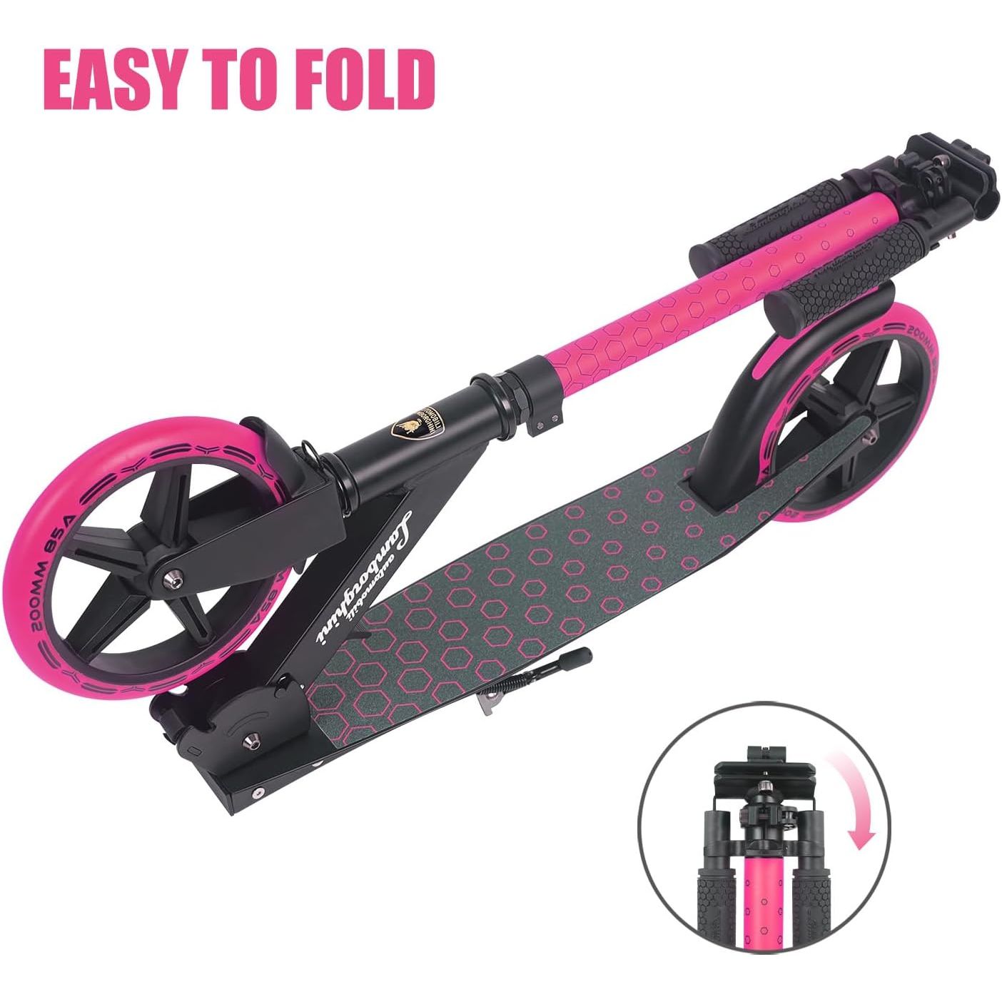 Kick 'n' Roll Lamborghini Big Scooter L6 200 Pink 802732 Age- 8 Years & Above