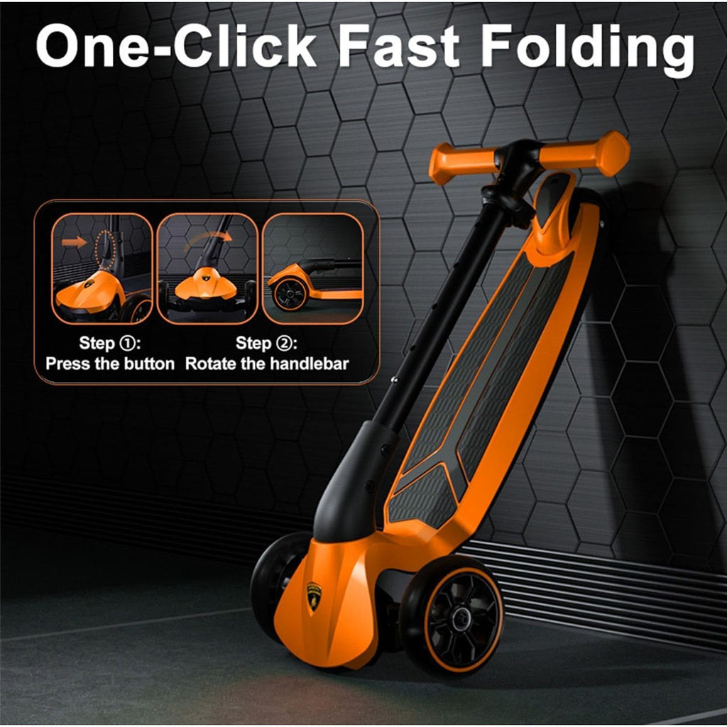 Kick 'n' Roll Lamborghini Scooter L3 small Orange 802734 Age- 3 Years & Above