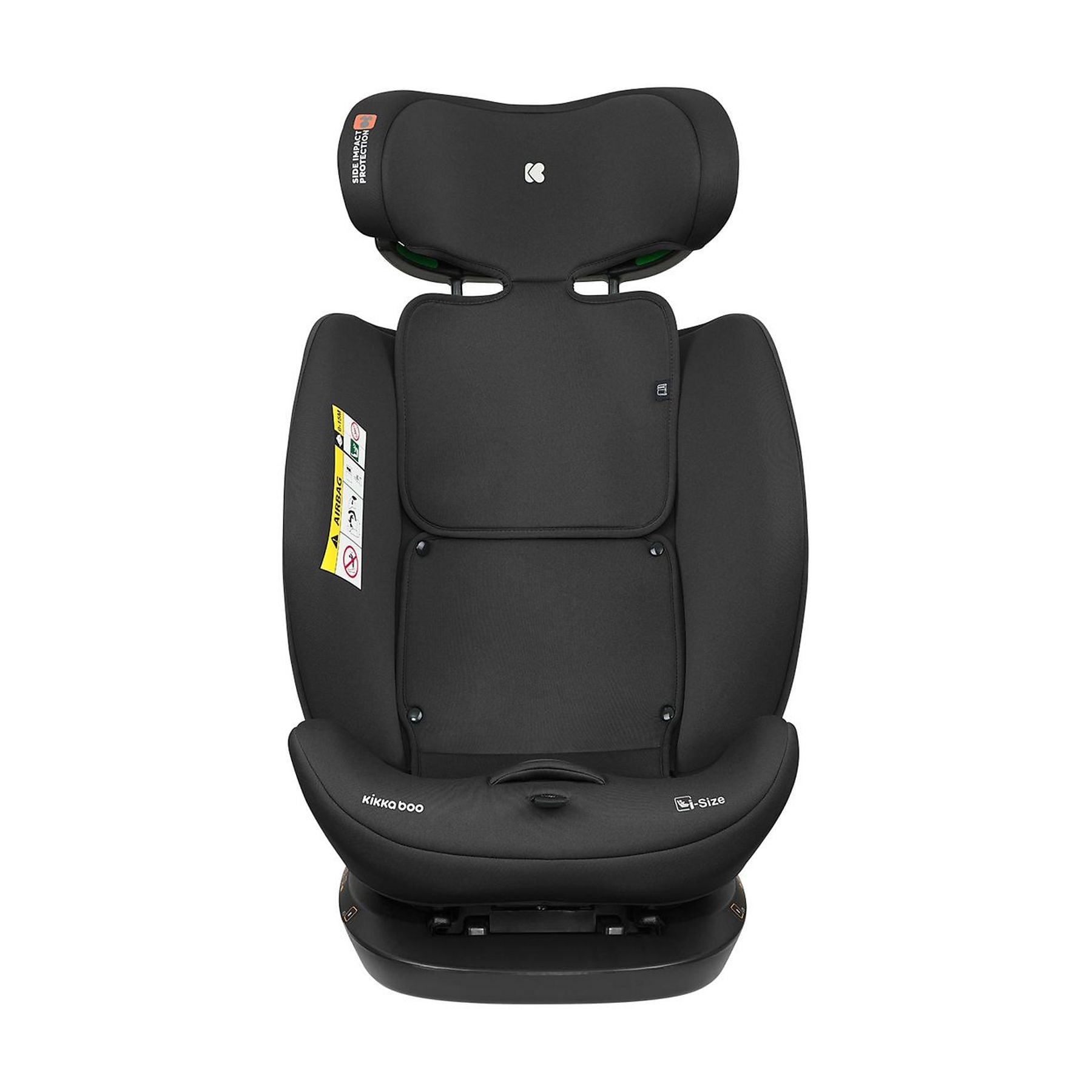 KikkaBoo i-Explore 2 i-Size Car Seat for  Group 0+/1/2/3 (40–150 cm) Black Age- Newborn to 12 Years