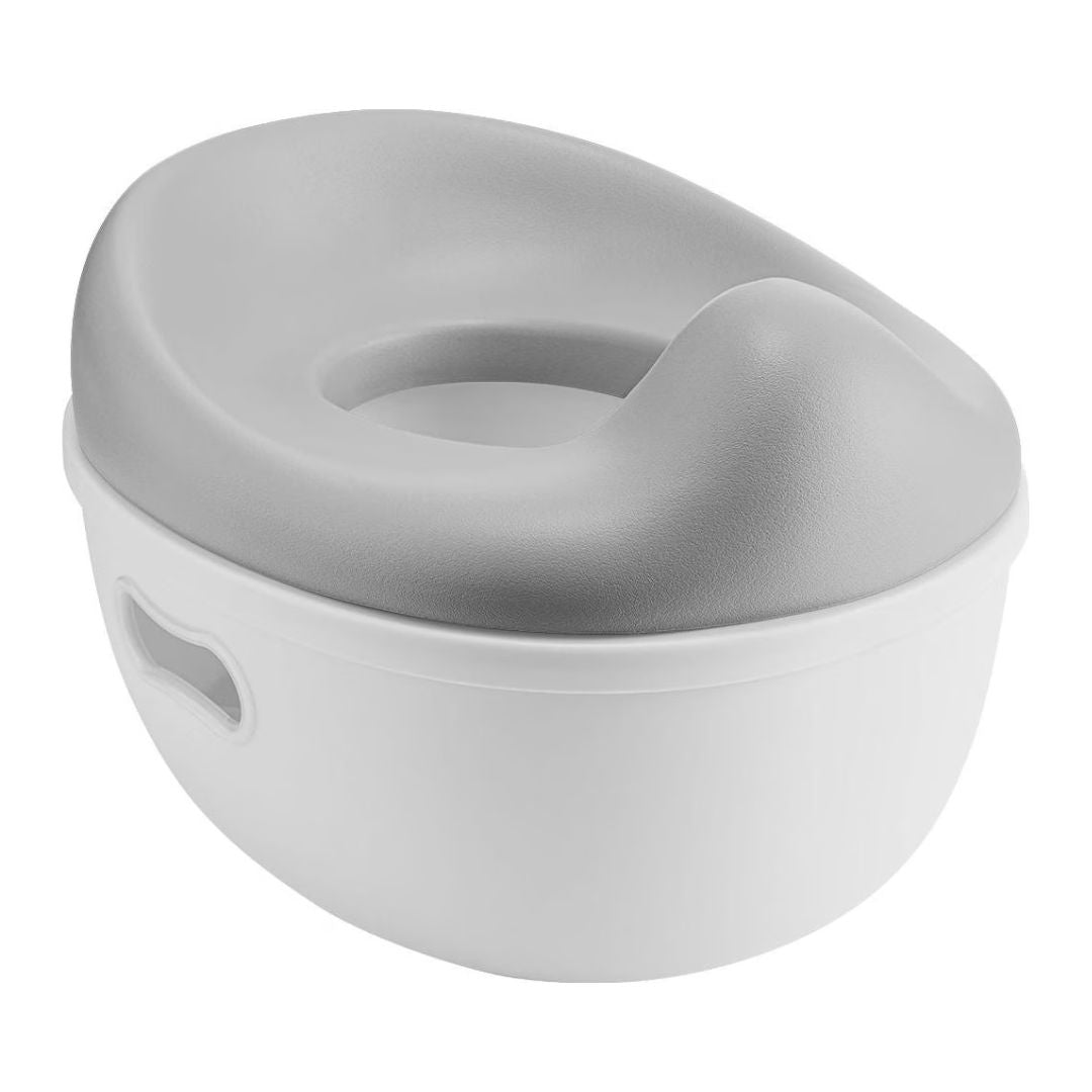 Kikkaboo 2-In-1 Trio Potty Training Seat Grey Age- 18 Months & Above