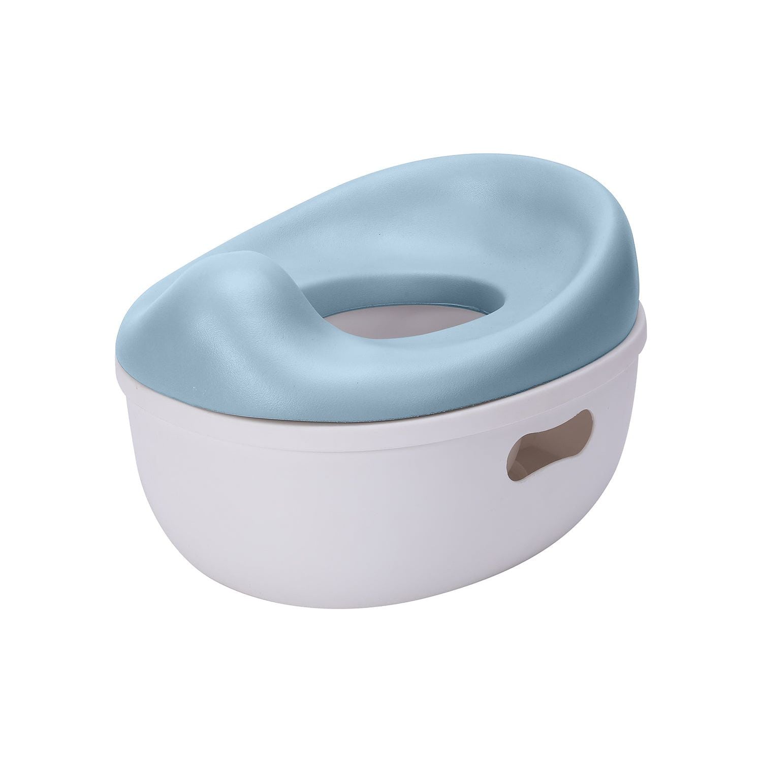 Kikkaboo 3-In-1 Trio Potty Training Seat Blue Age- 18 Months & Above