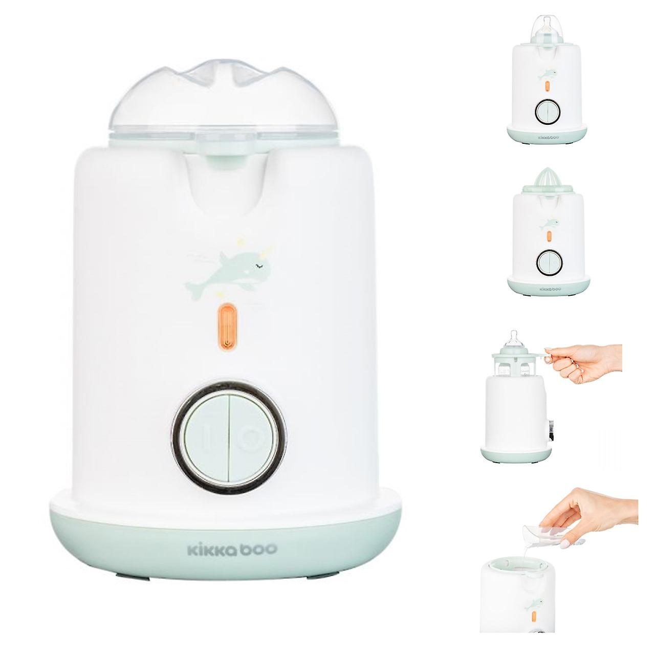 Kikkaboo 3-In-1 Warmy Baby Bottle Warmer White Age- Newborn & Above