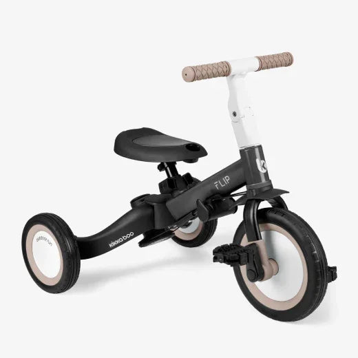 Kikkaboo 5-in-1 Flip Kids Tricycle Black Age- 12 Months to 5 Years