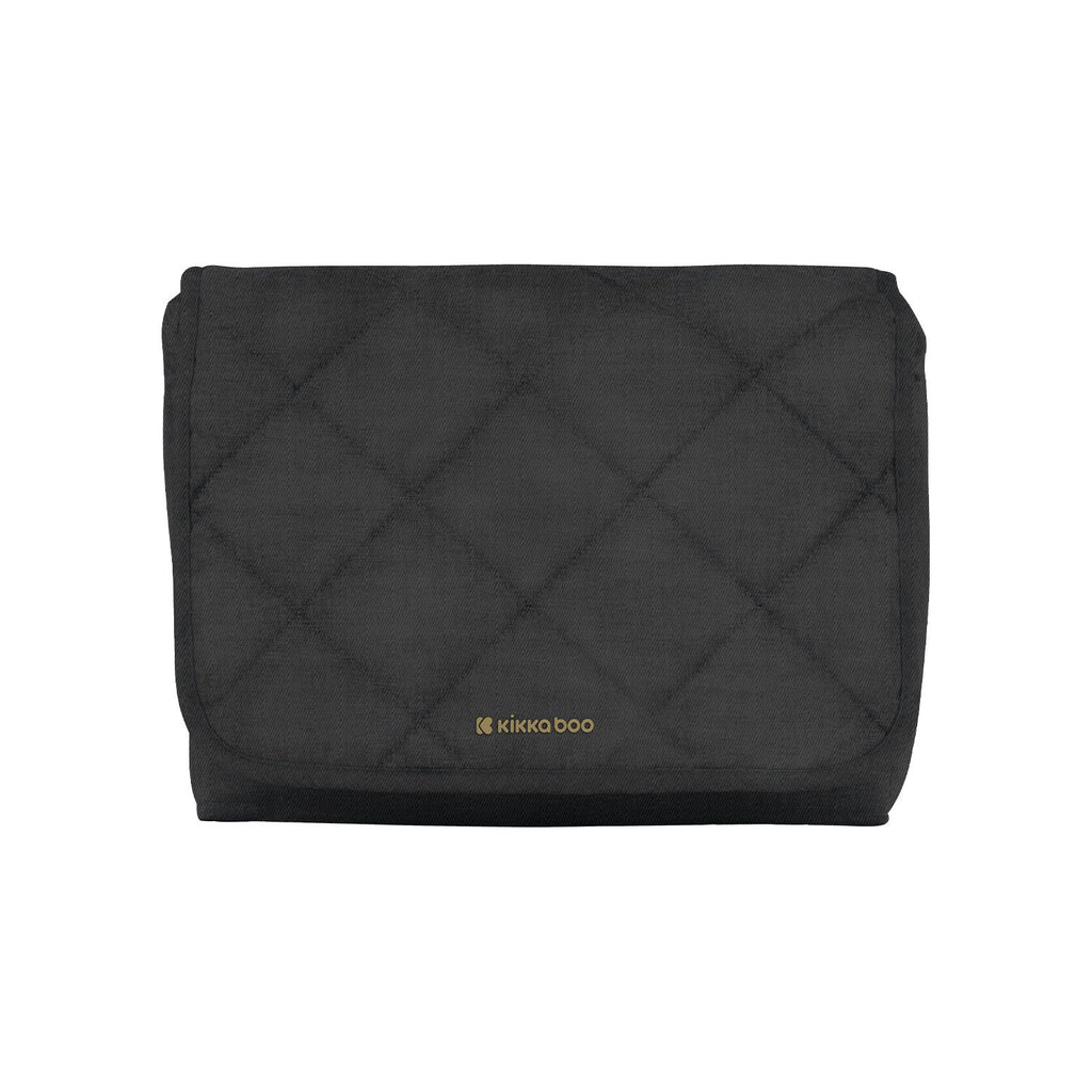 Kikkaboo Amaia 3-In-1 Travel System Stoller with Transferable Seat 2024 Black Age-Newborn & Above (Holds upto 22 Kg)