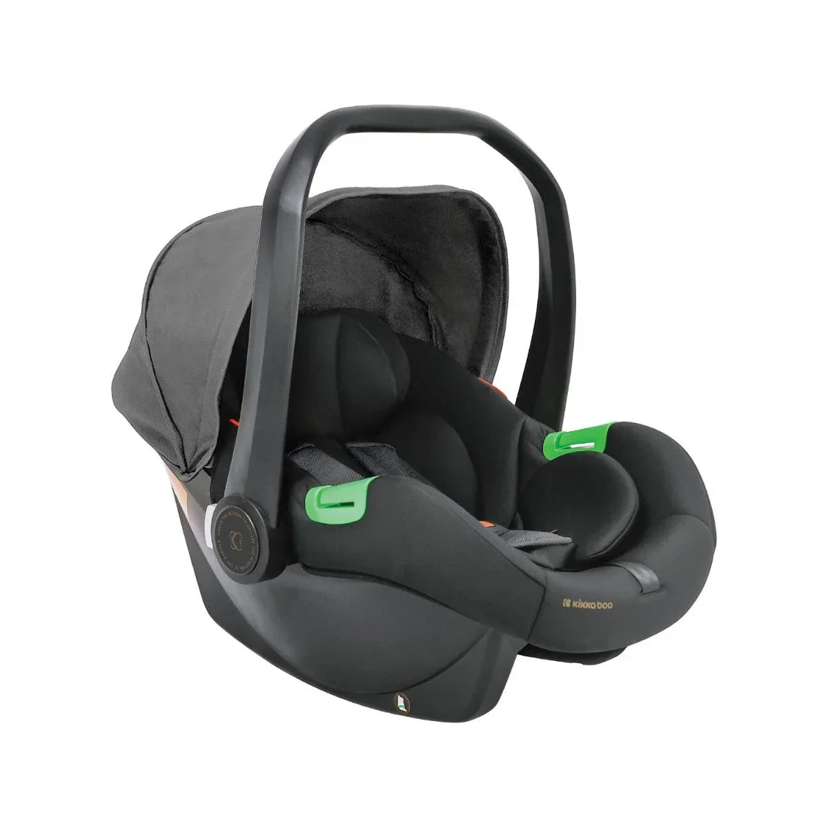 Kikkaboo Amaia 3-In-1 Travel System Stoller with Transferable Seat 2024 Dark Grey Age-Newborn & Above (Holds upto 22 Kg)