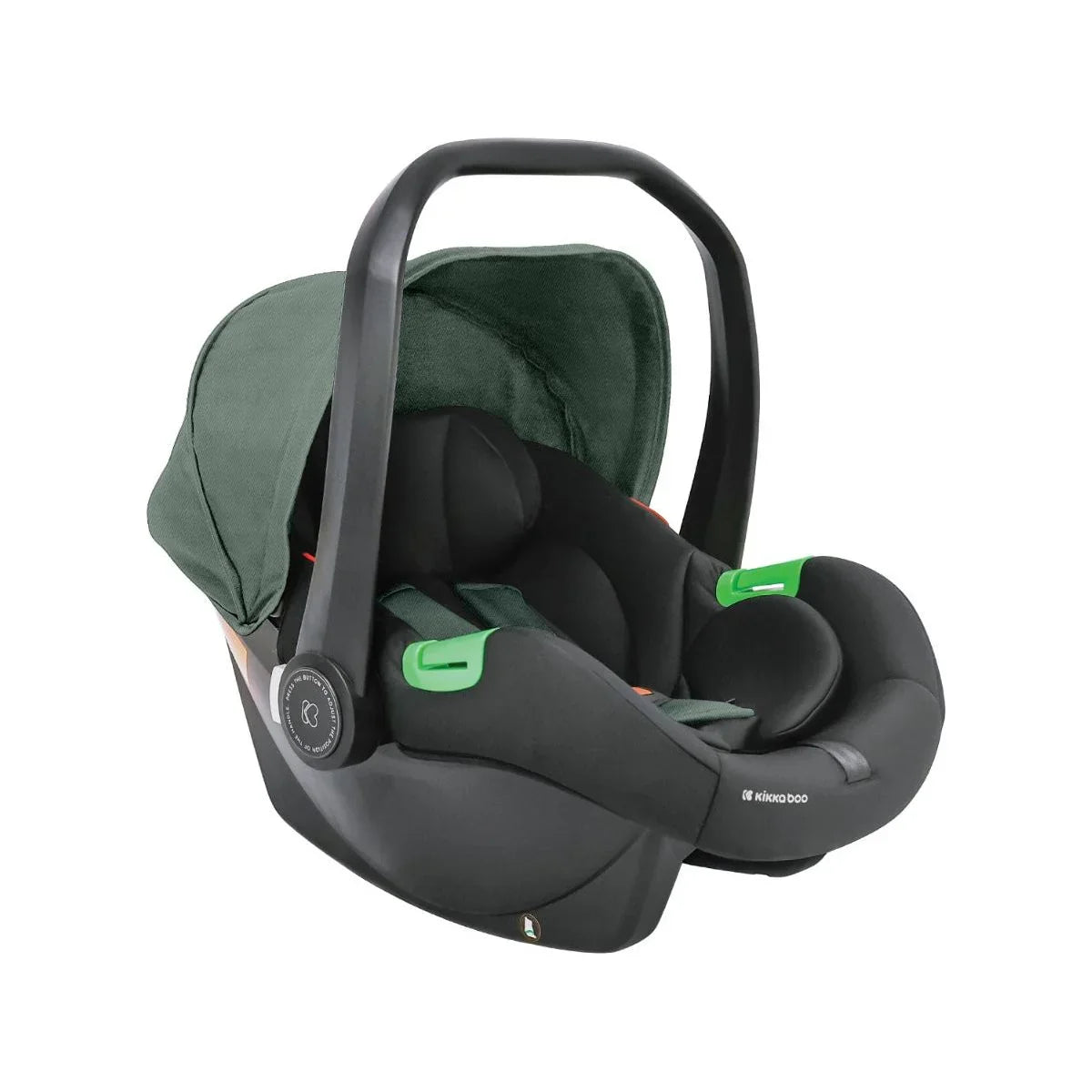 Kikkaboo Amaia 3-In-1 Travel System Stroller with Transferable Seat 2024 Mint Green Age-Newborn & Above (Holds upto 22 Kg)