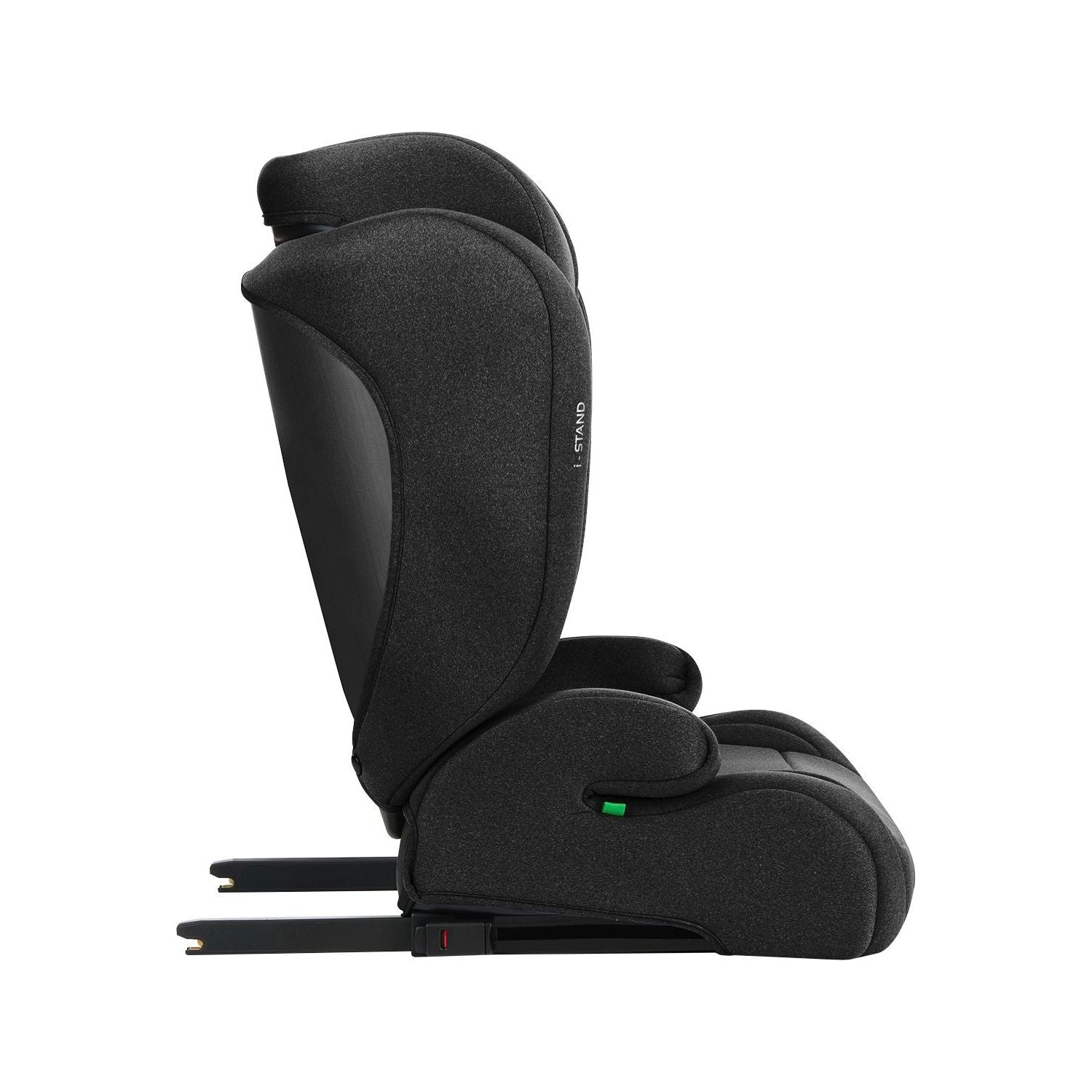 Kikkaboo Booster Car Seat I-Stand i-Size with Isofix 100-150 Cm Black Age- 12 Months & Above (15-36 Kg)