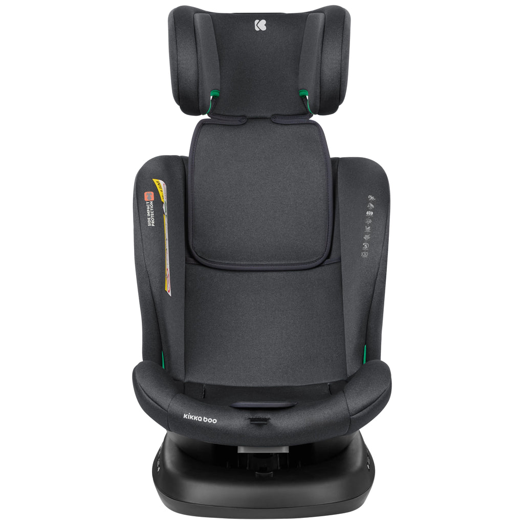 Kikkaboo Car Seat 0-1-2-3 (0-36 Kg) Shift Isofix Dark Grey Age- Newborn & Above