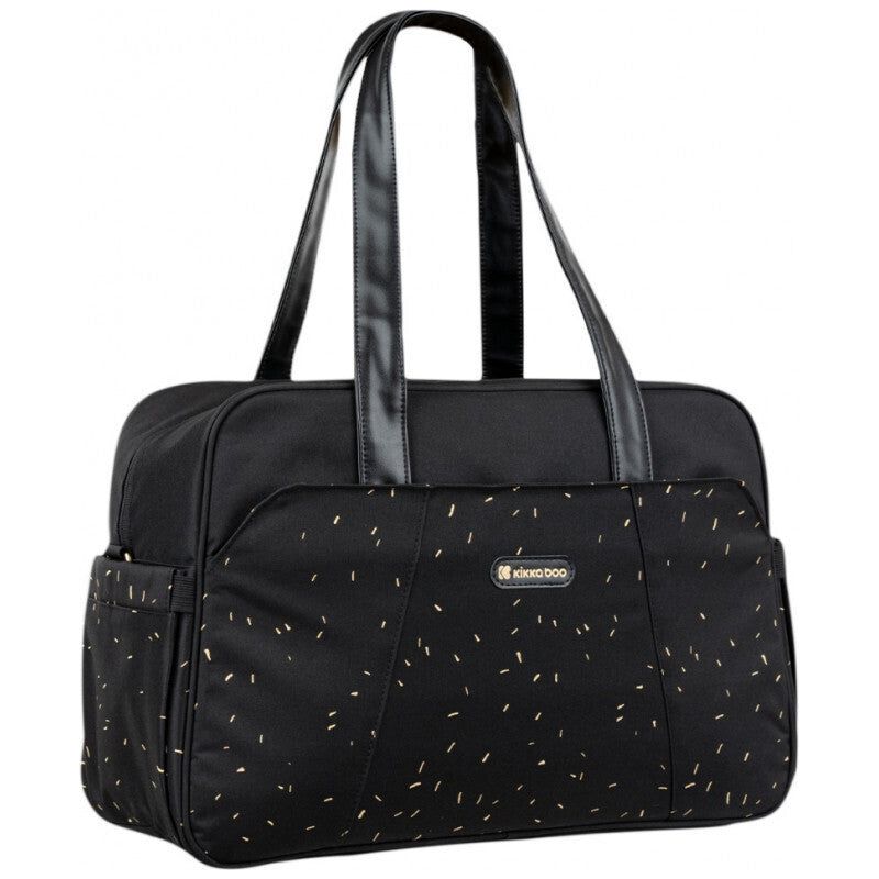 Kikkaboo Chelsea Mama Diaper & Travel Shoulder/Hand Bag Confetti Black