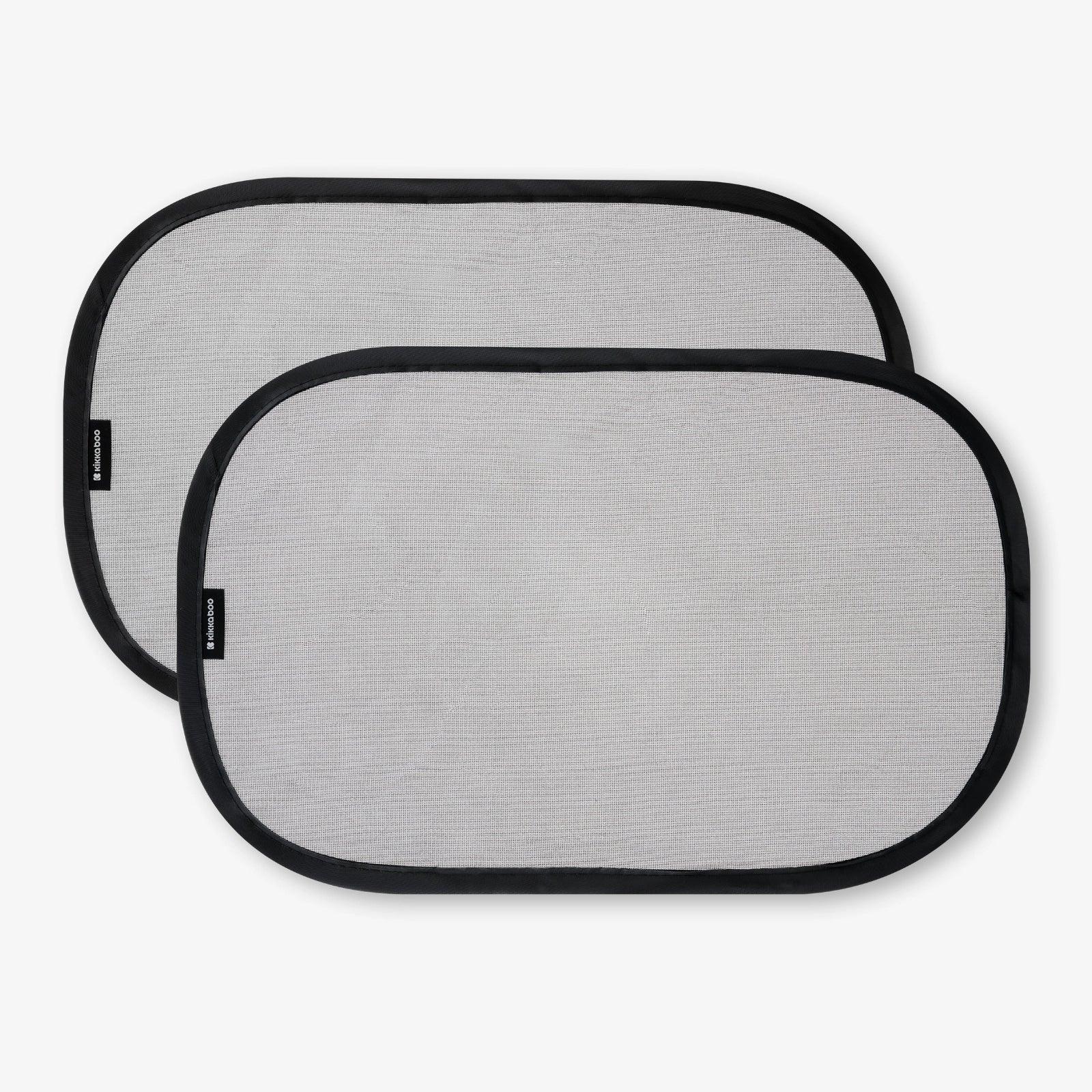 Kikkaboo Cling Car Sunshades Pack of 2 Black Age- Newborn & Above