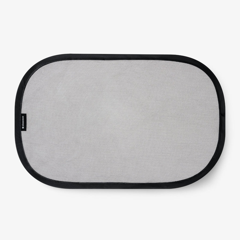 Kikkaboo Cling Car Sunshades Pack of 2 Black Age- Newborn & Above