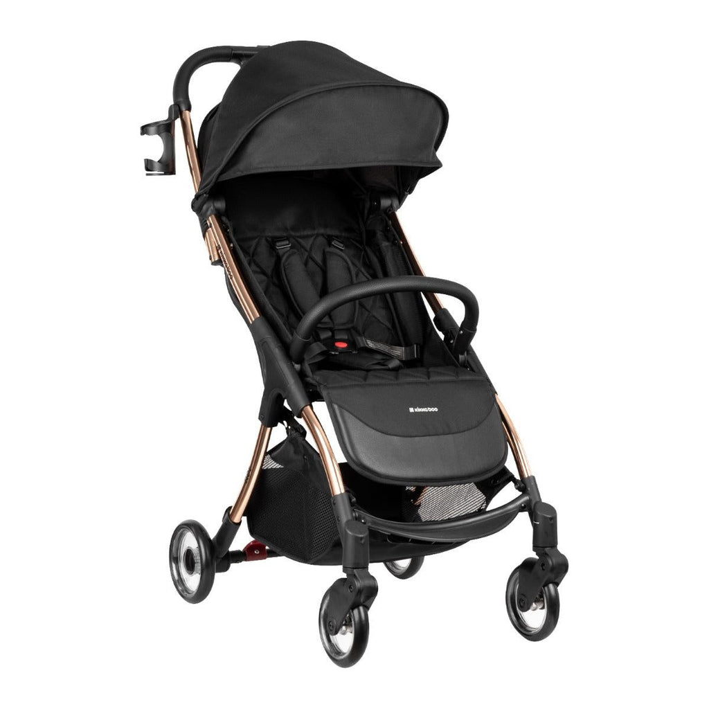 Kikkaboo Cloe Autofolding Pushchair Black Age-6 Months & Above (Holds upto 22 Kg)