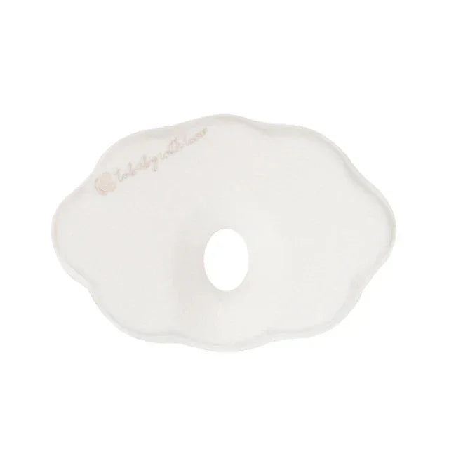 Kikkaboo Cloud Airknit Memory Foam Ergonomic Pillow White Age- Newborn & Above