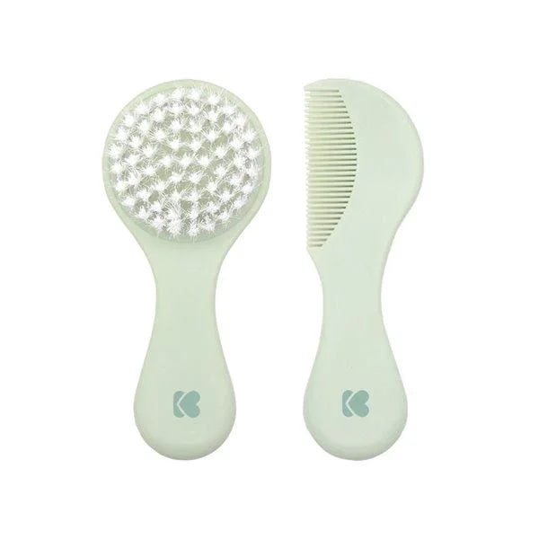 Kikkaboo Comb And Brush Savanna Mint Age- Newborn & Above