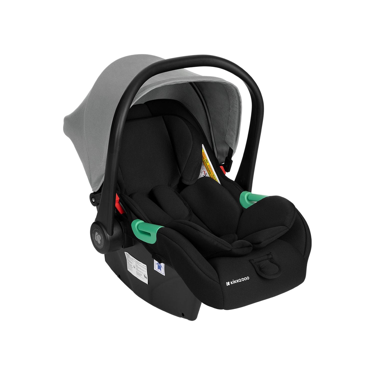 Kikkaboo Darling 3-In-1 Travel System Stroller with Transferable Seat 2024 Light Grey Age-Newborn Above (Holds upto 22 Kg)