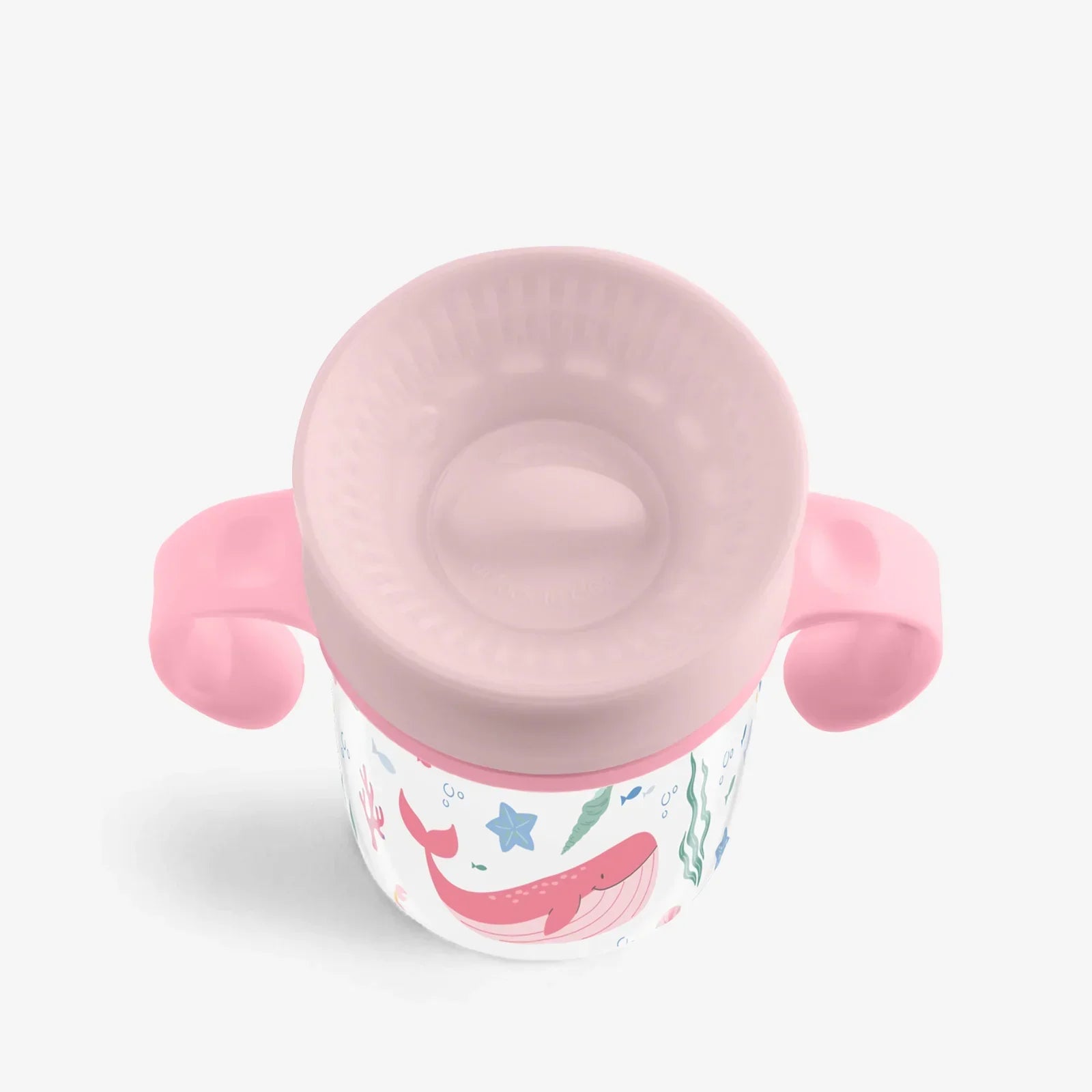 Kikkaboo Deep Sea 360° Drinking Sipper Cup 300ml Pink Age- 12 Months & Above