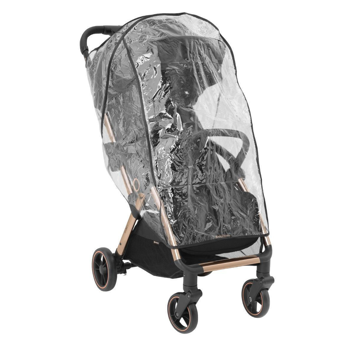Kikkaboo Eden Autofolding Pushchair Black Age-Newborn & Above (Holds upto 22 Kg)