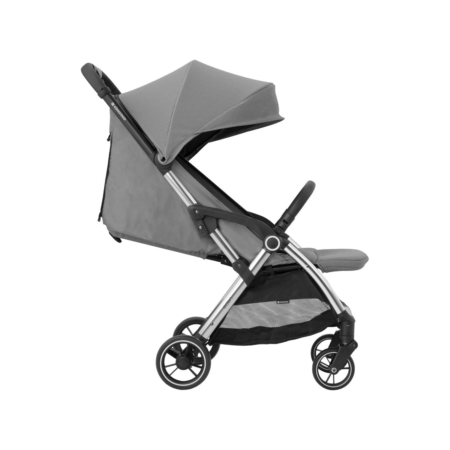 Kikkaboo Eden Autofolding Pushchair Grey Age-6 Months & Above (Holds upto 22 Kg)