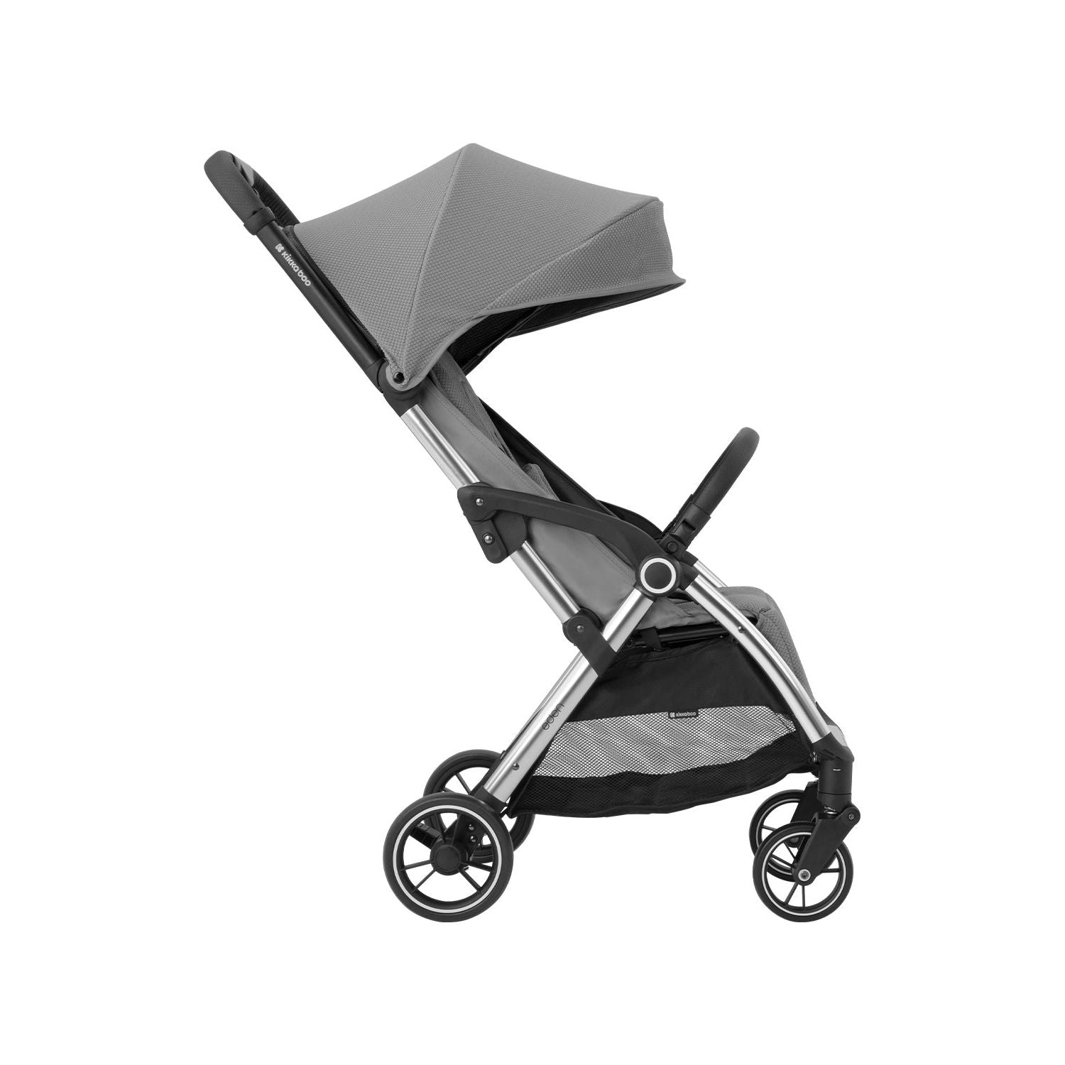 Kikkaboo Eden Autofolding Pushchair Grey Age-6 Months & Above (Holds upto 22 Kg)