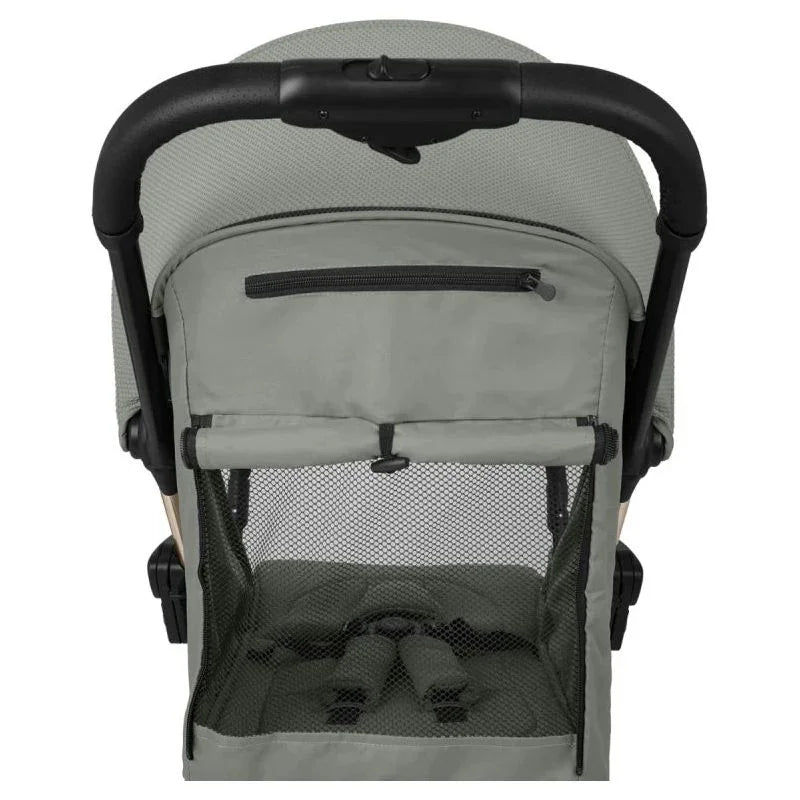 Kikkaboo Eden Autofolding Pushchair Stroller Army Green Age-Newborn & Above (Holds upto 22 Kg) 