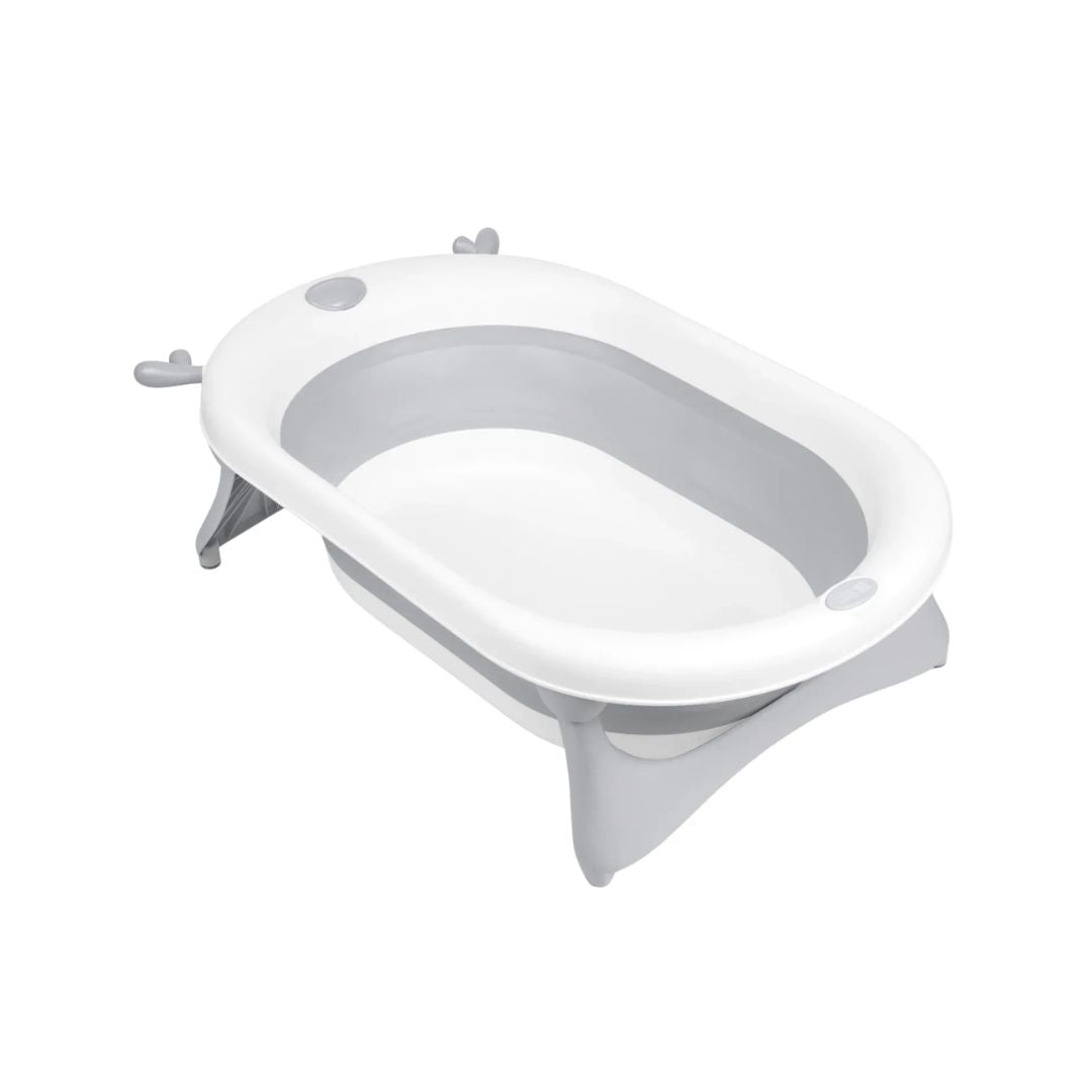 Kikkaboo Foldy Foldable Bathtub Grey Age- 12 Months & Above