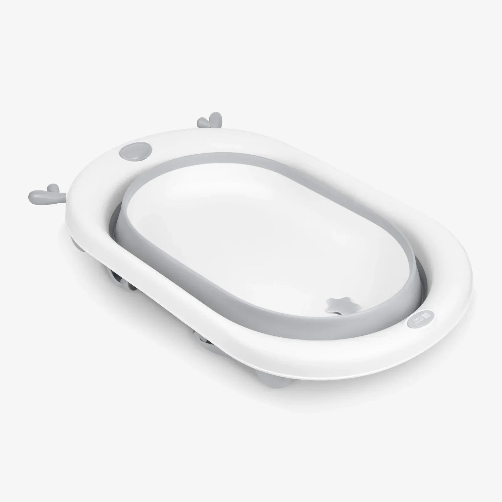 Kikkaboo Foldy Foldable Bathtub Grey Age- 12 Months & Above