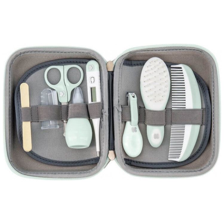 Kikkaboo Grooming Set 8Pcs Mint Age- Newborn & Above